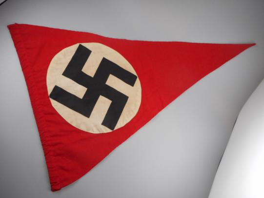 NAZI PENNANT /FLAG. WW2.